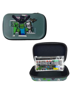 Estuche de Lápices Minecraft Diseño Innovador 22.9x12.7 cm