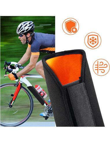 Cubierta Protectora de Batería de E-Bike Baizoy 2 Pcs Impermeable