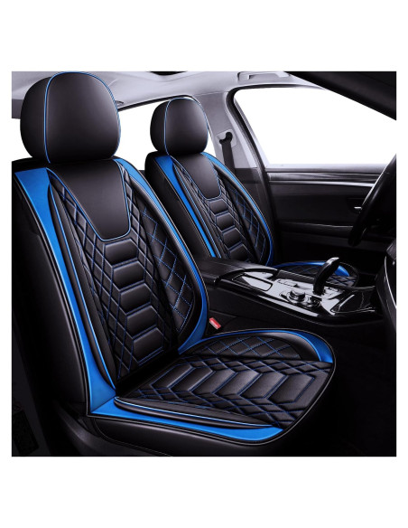 FREESOO Fundas de Asiento de Coche Juego Completo Ajuste Universal FREESOO Fundas de Asiento de Coche Juego Completo Ajuste Universal