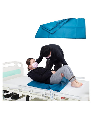 Hoja Deslizante Tubular LOSCHEN 72x72cm Azul Lago para Pacientes