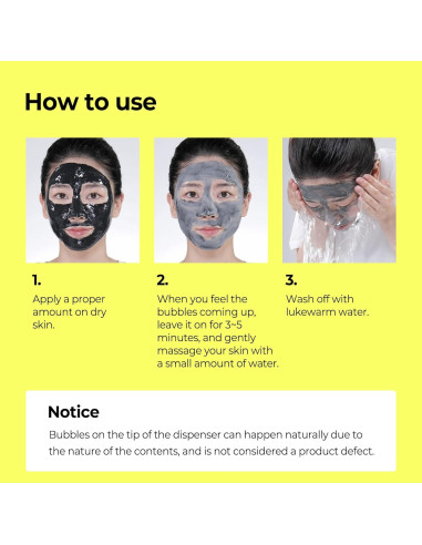 Máscara Burbuja de Arcilla BHA Carbón SOME BY MI 120g