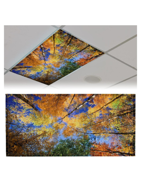 Cubierta de Luz Fluorescente Patelai 1.22 x 0.61 m Otoño Cubierta de Luz Fluorescente Patelai 1.22 x 0.61 m Otoño