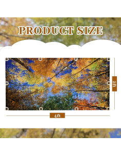 Cubierta de Luz Fluorescente Patelai 1.22 x 0.61 m Otoño 2