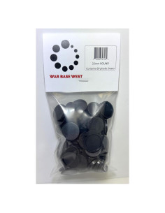 Lote de 60 bases redondas 25mm Warhammer 40k AoS