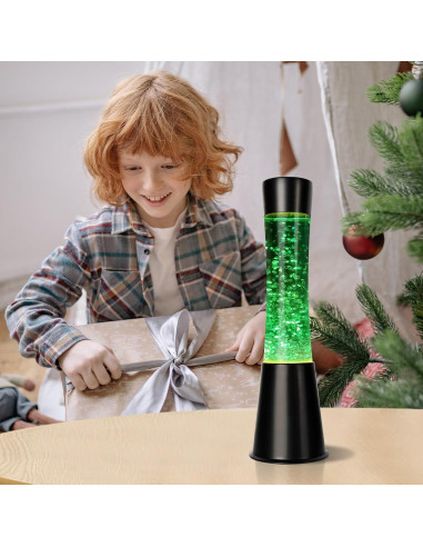 Lámpara de Brillo Verde 40.6 cm Zhrisezlava - Decorativa y Relajante