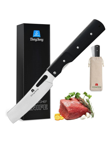 Cuchillo de Chef Plegable ZhengSheng 12.19 cm Acero Inoxidable