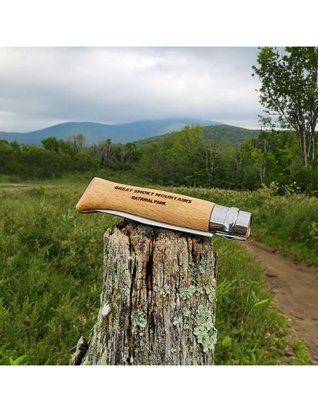 Cuchillo Plegable Opinel No.08 Great Smoky Mountains - Acero Inoxidable Cuchillo Plegable Opinel No.08 Great Smoky Mountains - Acero Inoxidable