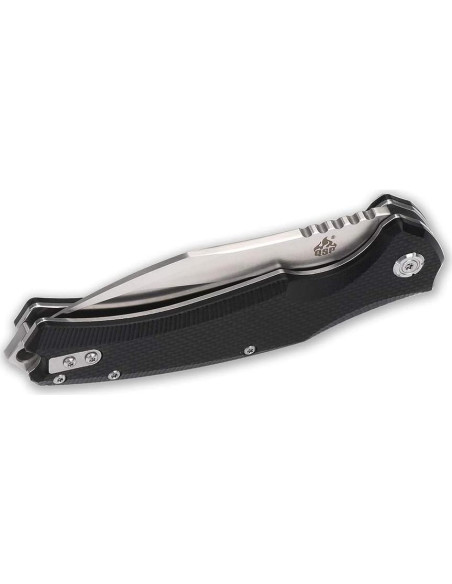 Cuchillo Plegable QSP Snipe D2 Mango G10 121mm EDC Táctico Cuchillo Plegable QSP Snipe D2 Mango G10 121mm EDC Táctico