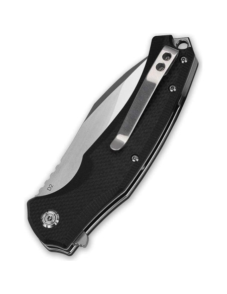 Cuchillo Plegable QSP Snipe D2 Mango G10 121mm EDC Táctico Cuchillo Plegable QSP Snipe D2 Mango G10 121mm EDC Táctico