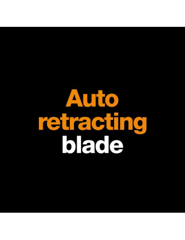 Cuchillo de Utilidad Fiskars Pro Safety - Cuchilla Retráctil Automática