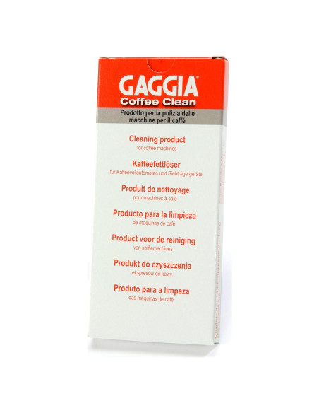 Tabletas de limpieza Gaggia para café - 10 unidades Tabletas de limpieza Gaggia para café - 10 unidades