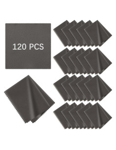 Paquete de 60 Paños de Microfibra para Limpieza de Gafas 14x14cm