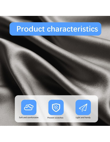 Paquete de 60 Paños de Microfibra para Limpieza de Gafas 14x14cm