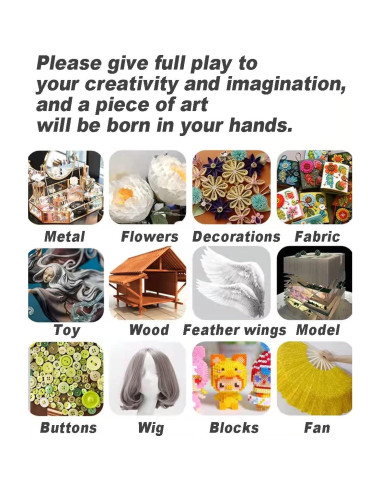 Super Glue Btbtuu para Manualidades 45g - Adhesivo Rápido y Fuerte