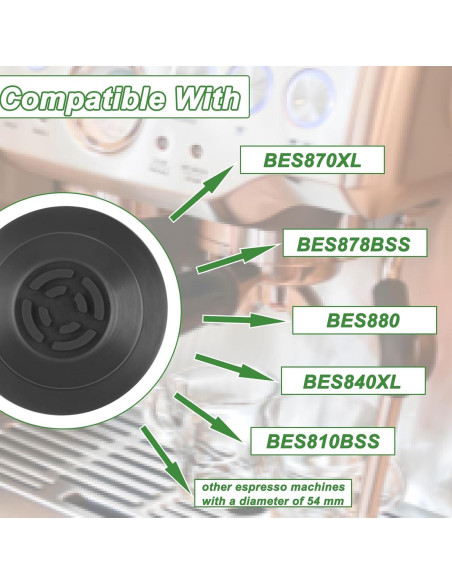 Disco de limpieza 54mm para espresso Breville - 2 Pack Disco de limpieza 54mm para espresso Breville - 2 Pack