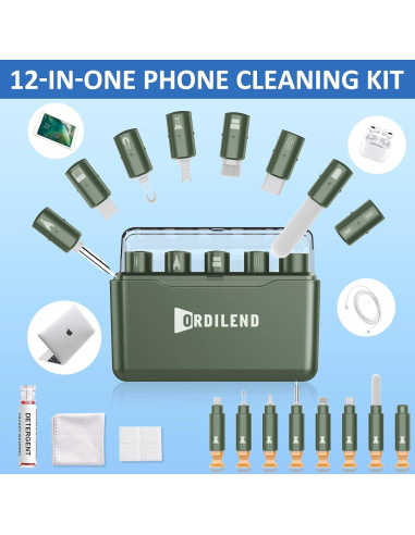 Kit de limpieza Ordilend para iPhone y dispositivos móviles
