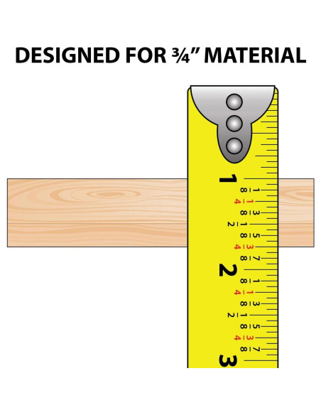 Protector de Borde para Puerta de Gabinete Outwater 3/4" Claro - Paquete de 3 Protector de Borde para Puerta de Gabinete Outwater 3/4" Claro - Paquete de 3