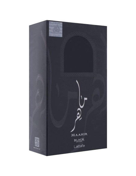 Lattafa Maahir Edición Negra Eau de Parfum Unisex 100 ml Lattafa Maahir Edición Negra Eau de Parfum Unisex 100 ml