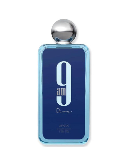 Afnan 9 AM Dive Eau de Parfum Unisex 100ml - Fragancia Acuática Afnan 9 AM Dive Eau de Parfum Unisex 100ml - Fragancia Acuática