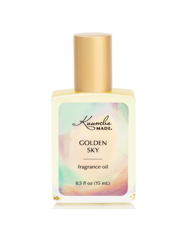 Aceite de Fragancia Kuumba Made Golden Sky 15 ml - Vainilla, Rosa, Ámbar