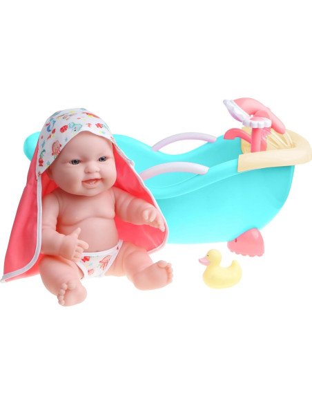 Muñeca Bebé JC Toys 35.56 cm con Set de Baño y Accesorios Muñeca Bebé JC Toys 35.56 cm con Set de Baño y Accesorios