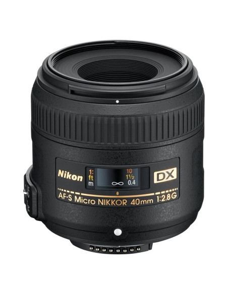 Lente Nikon AF-S DX Micro-NIKKOR 40mm f/2.8G para DSLR Lente Nikon AF-S DX Micro-NIKKOR 40mm f/2.8G para DSLR