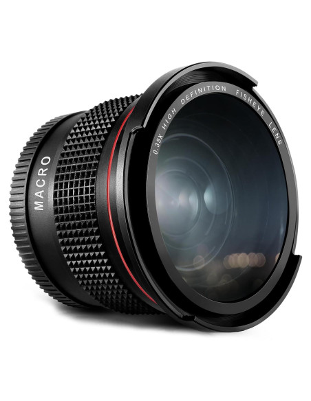 Lente Ojo de Pez Gran Angular 58MM Altura Photo para DSLR Lente Ojo de Pez Gran Angular 58MM Altura Photo para DSLR