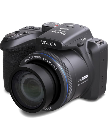 Cámara Digital Minolta MN40Z 20MP 40x Zoom Óptico 1080p FHD Cámara Digital Minolta MN40Z 20MP 40x Zoom Óptico 1080p FHD