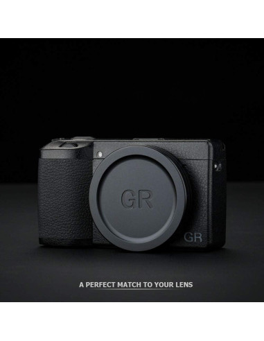 Tapa de Lente de Aluminio JJC para Ricoh GRIII GRII - Protección Ligera