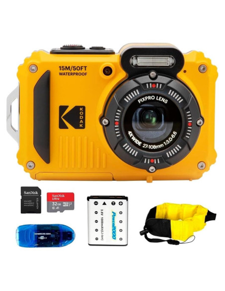 Cámara Digital Impermeable KODAK PIXPRO WPZ2 16MP 32GB