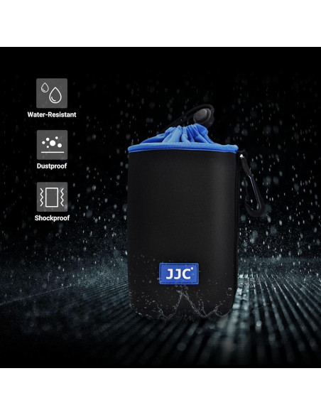Funda de lente neopreno JJC NLP-28 para DSLR hasta 10x28 cm Funda de lente neopreno JJC NLP-28 para DSLR hasta 10x28 cm