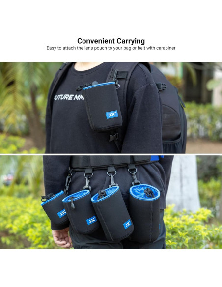Funda de lente neopreno JJC NLP-28 para DSLR hasta 10x28 cm Funda de lente neopreno JJC NLP-28 para DSLR hasta 10x28 cm