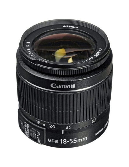 Lente Canon EF-S 18-55mm f/3.5-5.6 IS II para SLR Lente Canon EF-S 18-55mm f/3.5-5.6 IS II para SLR