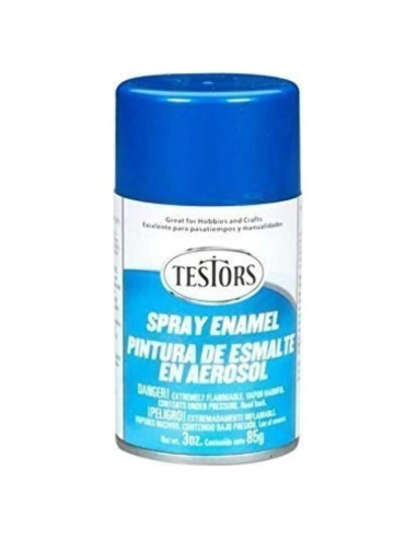 Spray Esmalte Testors 85g Azul Metálico Brillante