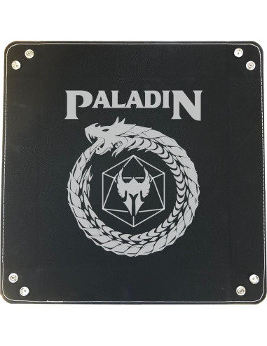 Bandeja de Dados D&D PrecisionNC Cuero Sintético Negro