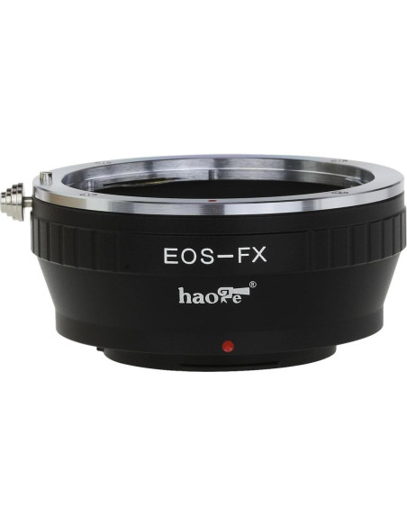 Adaptador de Lente Haoge Canon EOS EF EFS a Fujifilm X Adaptador de Lente Haoge Canon EOS EF EFS a Fujifilm X