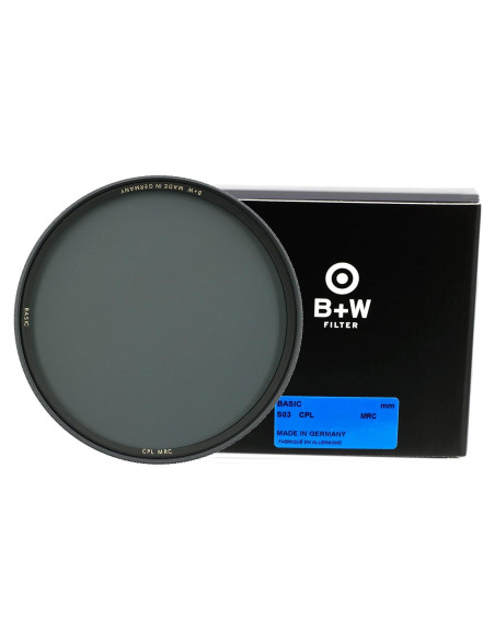 Filtro Polarizador Circular B+W 55mm MRC para Fotografía Filtro Polarizador Circular B+W 55mm MRC para Fotografía