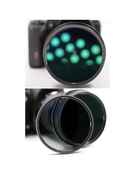 Filtro Polarizador Circular B+W 55mm MRC para Fotografía Filtro Polarizador Circular B+W 55mm MRC para Fotografía