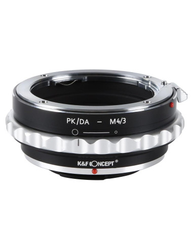 Adaptador de Montura K&F Concept Pentax PK a M4/3 Manual
