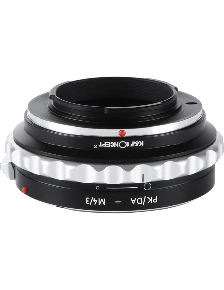 Adaptador de Montura K&F Concept Pentax PK a M4/3 Manual Adaptador de Montura K&F Concept Pentax PK a M4/3 Manual