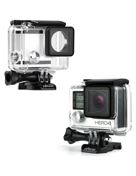 Funda Impermeable SOONSUN para GoPro Hero 3/3+/4 - 40m Funda Impermeable SOONSUN para GoPro Hero 3/3+/4 - 40m