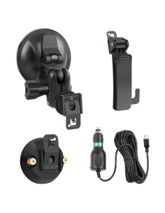 Kit de Accesorios CammPro para Cámara Corporal I826 - Soporte, Cargador y Clips