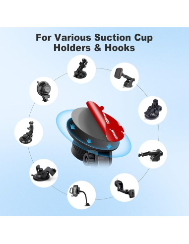 Almohadillas Adhesivas Doble Cara 70mm Promkig - 6 Piezas