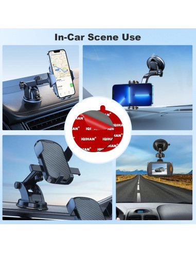 Almohadillas Adhesivas Doble Cara 70mm Promkig - 6 Piezas