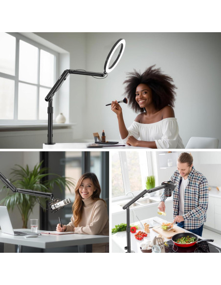 Soporte de Cámara Ajustable SupeDesk FC200 para DSLR y Smartphones Soporte de Cámara Ajustable SupeDesk FC200 para DSLR y Smartphones