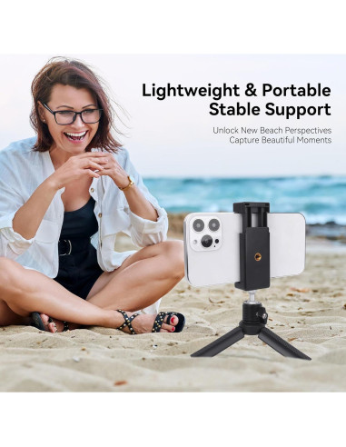 Mini Trípode Plegable Mechrig SJ015 con Cabezal de Bola 360