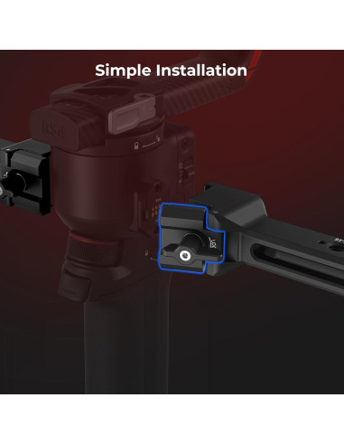 Control de Enfoque Doble Mango SmallRig para DJI RS 2/3 Pro