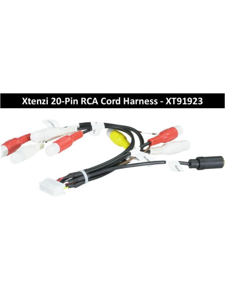 Arnés de Cable RCA Xtenzi XT91923 Compatible Alpine ILXF409 ILXF411 Arnés de Cable RCA Xtenzi XT91923 Compatible Alpine ILXF409 ILXF411