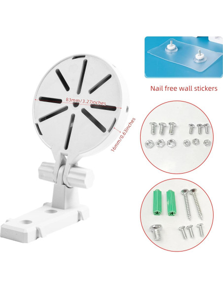 Soporte de Pared para Cámara Domo Tipo L NVRTTRR - Montaje Fácil Soporte de Pared para Cámara Domo Tipo L NVRTTRR - Montaje Fácil