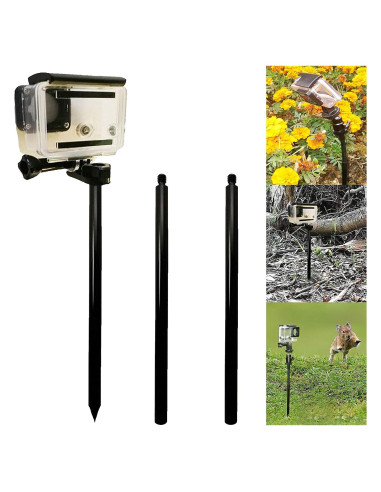 Pico de Estaca para Cámara de Acción y Smartphones - Ajustable 48cm